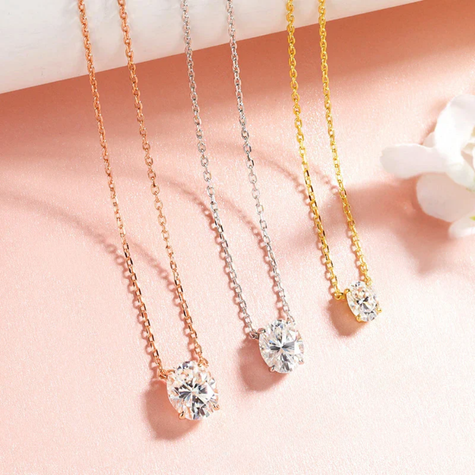 Renaissance Solitaire Necklace