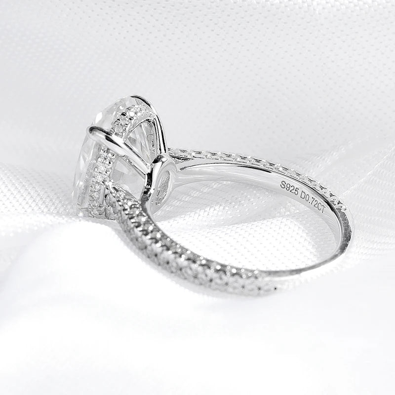 Renaissance 8 Carat Oval Solitaire Ring