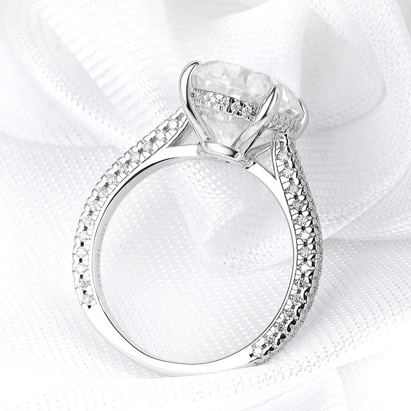 Renaissance 8 Carat Oval Solitaire Ring